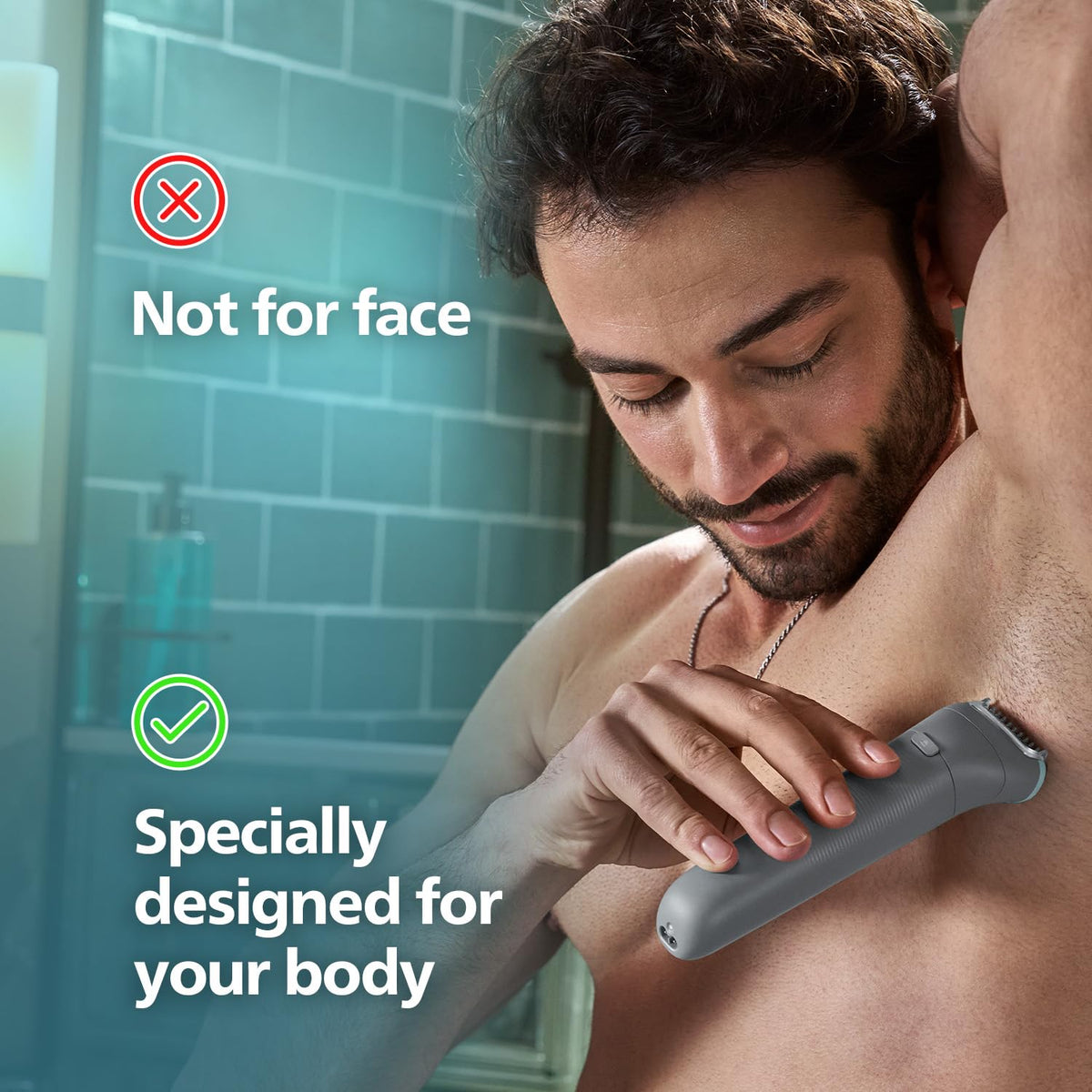 Philips Body & Balls Trimmer for Men Private Parts (BG3470/15)