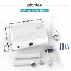 Plantex Flush Tank for Toilet with 8 Ltr Water Capacity/Flushing Cistern for Bathroom/Polypropylene Toilet Flush Tank - Pack of 1 (White)-3