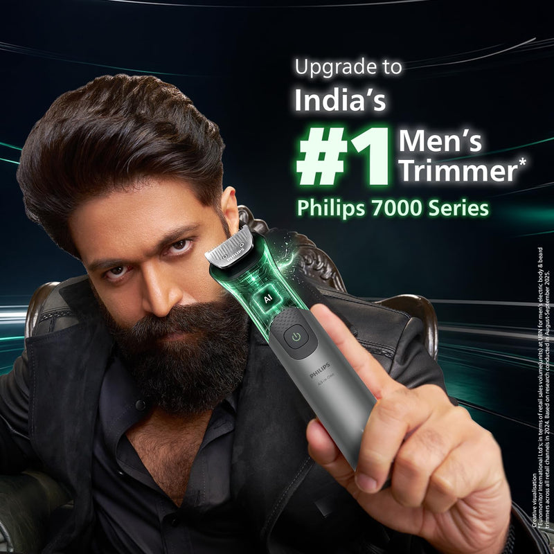 Philips India's No.1 Men's Trimmer* (MG7931/30)