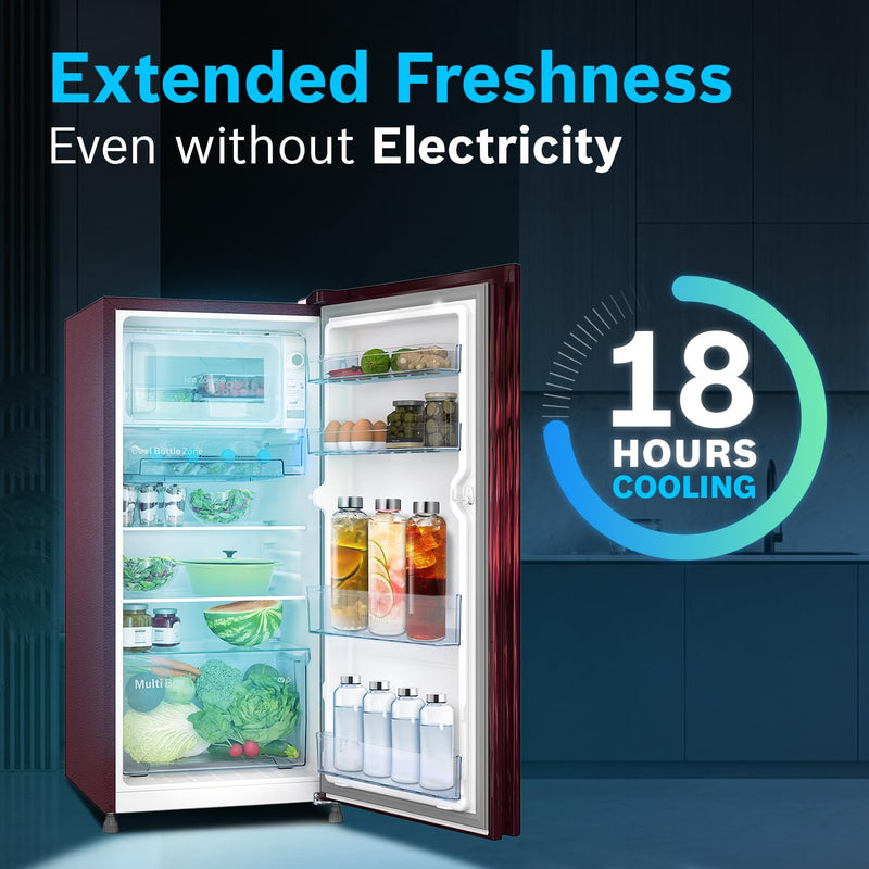 Bosch 187 L, 3 Star, Direct-Cool Single Door Refrigerator (CST18W23EI)-5
