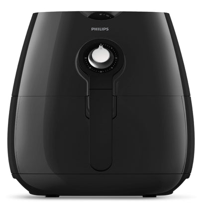 PHILIPS Air Fryer NA120/00, uses up to 90% less fat, 1500W, 4.2 Liter, with Rapid Air Technology (Black), Large