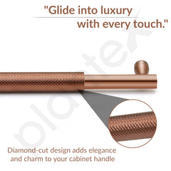 Plantex Cabinet Handle/224mm Handle for Cabinet/Furniture/Door Pull-Push Handle for Home/Office - Pack of 1 (Rose Gold) (Model APS-DTC-3910)-4