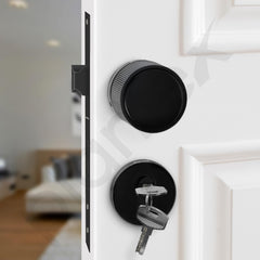 Plantex Mortise Lock for Main Door - Door Accessories (Black)-6