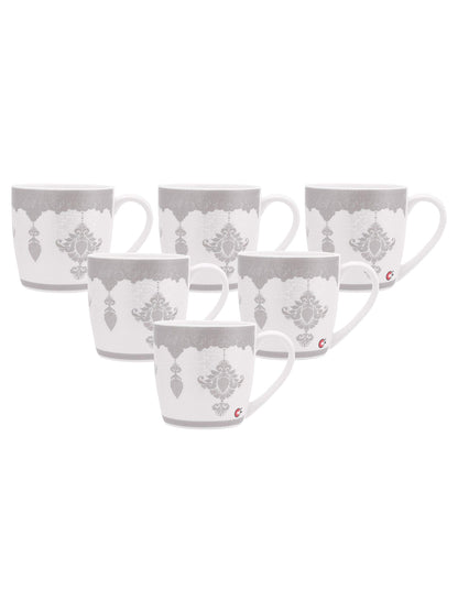 Clay Craft - Alton Coffee Mugs Set, 6-pieces, 230ml, Hilton H375