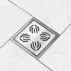 Plantex 304 Grade Stainless Steel Drain Cover/Drainage Cover/Drain Cover for Bathroom/Jali for Bathroom and Balcony- (6x6 inches)-2