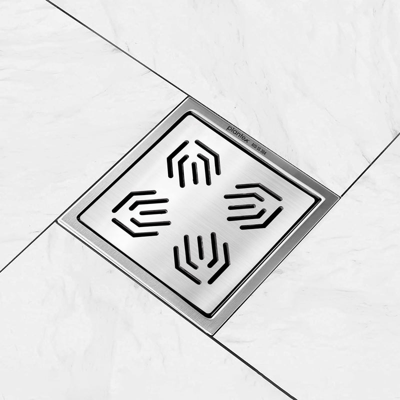 Plantex 304 Grade Stainless Steel Drain Cover/Drainage Cover/Drain Cover for Bathroom/Jali for Bathroom and Balcony- (6x6 inches)-2