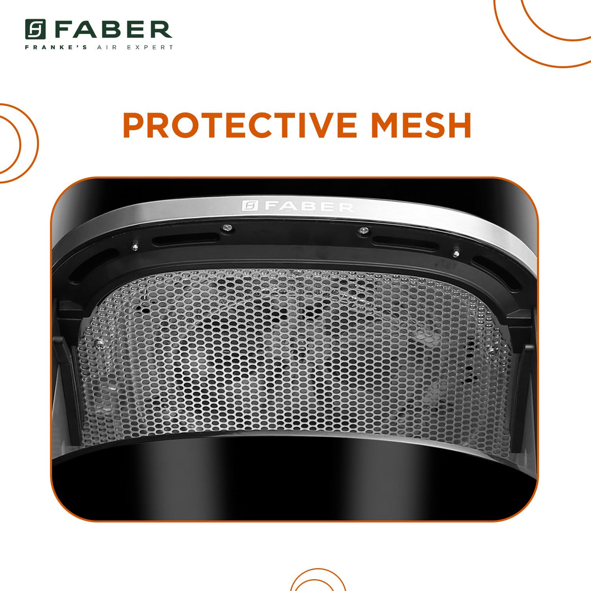 Faber 6L 1500W Digital Air Fryer | Fry, Bake, Roast, Toast, Defrost, Grill & Reheat | 85% Less Oil, 360° Air Cooking | 8