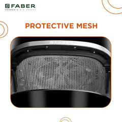 Faber 6L 1500W Digital Air Fryer | Fry, Bake, Roast, Toast, Defrost, Grill & Reheat | 85% Less Oil, 360° Air Cooking | 8