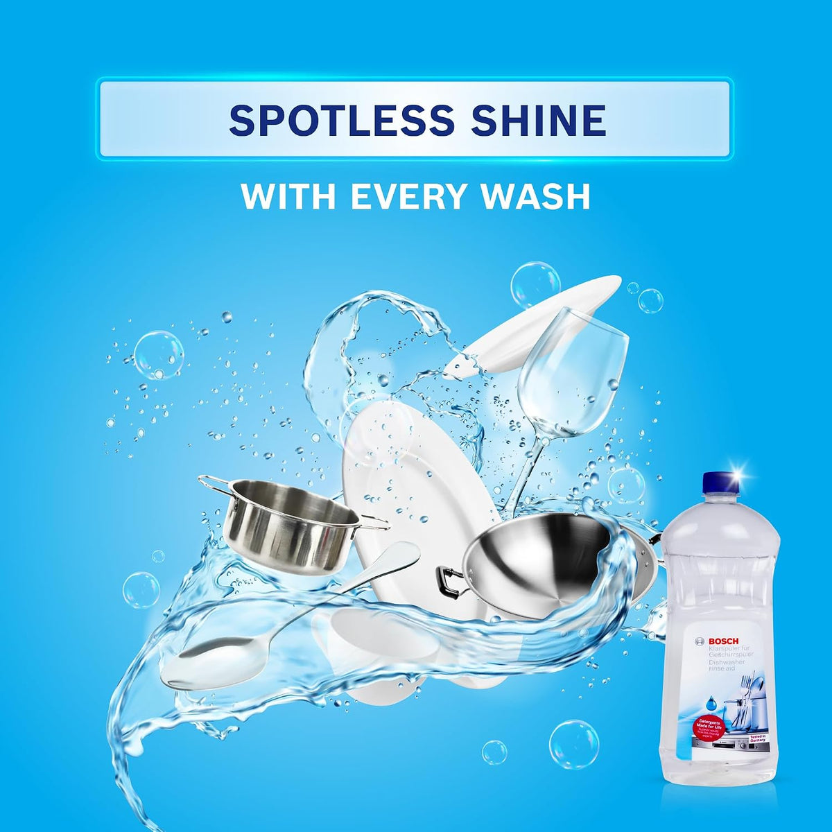 Bosch Dishwasher Rinse Aid - 1000 ML