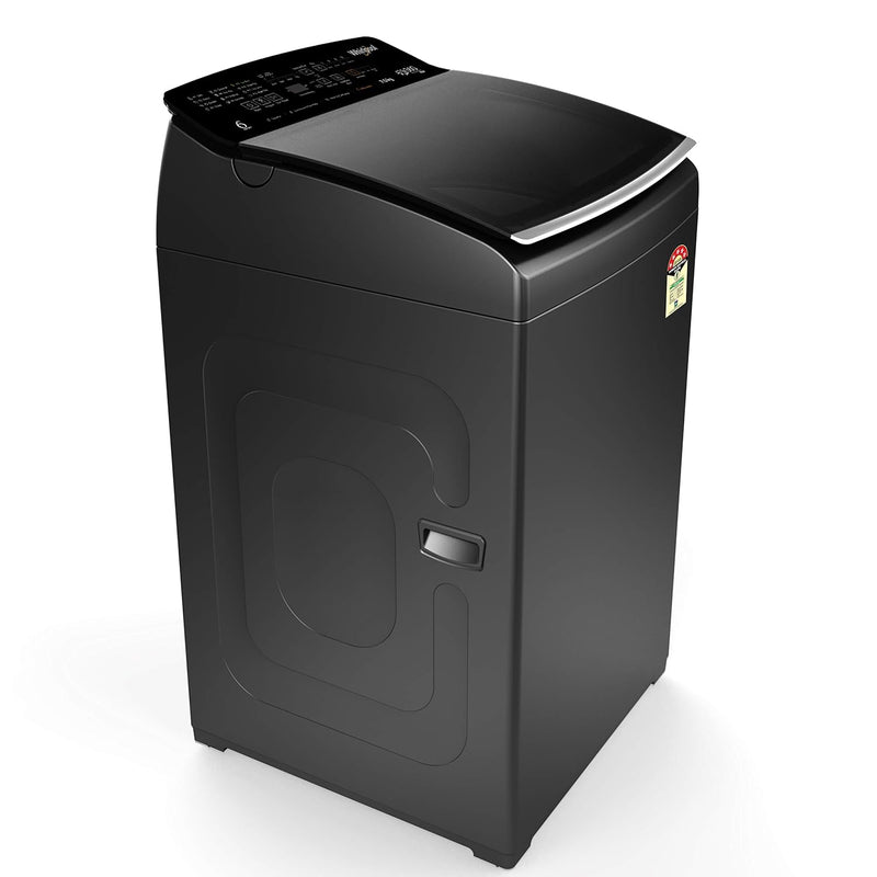 Whirlpool 6.5 Kg 4 Star StainWash Fully-Automatic Top Loading Washing Machine (STAINWASH PRO H 6.5, Shiny Grey, In-Built Heater)