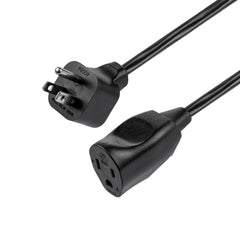 Philips EZGrip SPS3124B/37 Extension Cable for Outdoor Use with 1 Socket and 1 Power Socket Black