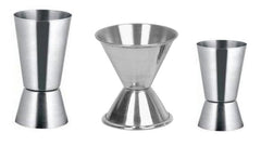 Dynore Stainless Steel Double Sided Peg Measure Set of 3-30/60, 20/40 and 15/30 ML Each