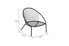 Oli Outdoor Garden Balcony Sofa Set 2 Seater, 2 Single seater and 1 Center Table Set (Black + Cream)