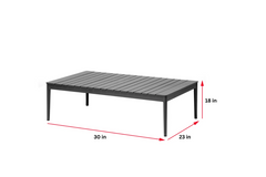 Pablo Outdoor Garden Balcony Sofa Set 3 Seater, 2 Single seater and 1 Table Set Braid & Rope (Dark Grey)