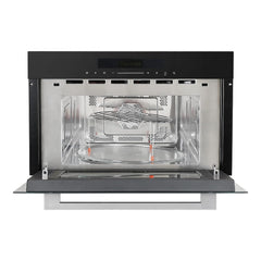 Faber 34L Built-In Black Finish Microwave Oven with Touch Control | Auto Cook Menus & Auto Power Off Protection | Grill,