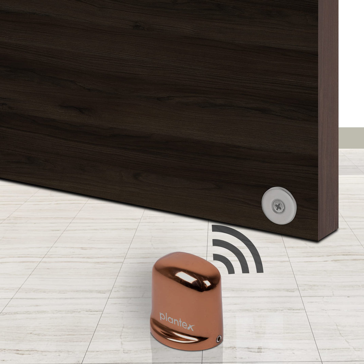 Plantex Magnetic Door Stopper/Door Magnet Stopper/Gate Stopper for Main Door/Door Stopper for Main Door/Stops for Door - (193-Rose Gold) Set of 3-4