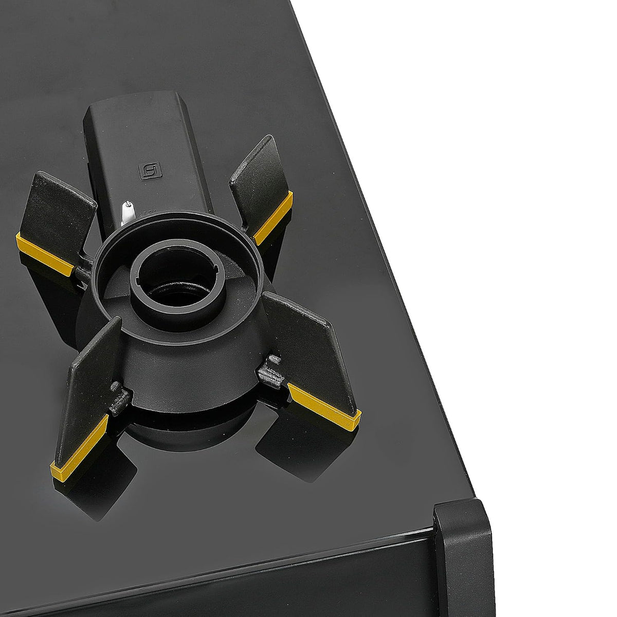 Faber Liftable Burners Freestanding Cooktop | Genius 804 AI BK | 80cm Width | Brass Burners | Manual Ignition | ABS Knob