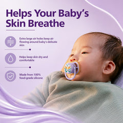 Philips Avent Ultra Air Pacifier, 0-6 Months (SCF087/04)