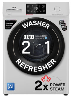 IFB 6.5 Kg 5 Star with 9 Swirl Wash, Steam Refresh, Eco Inverter Motor, DeepClean® Ai Powered Fully Automatic Front Load