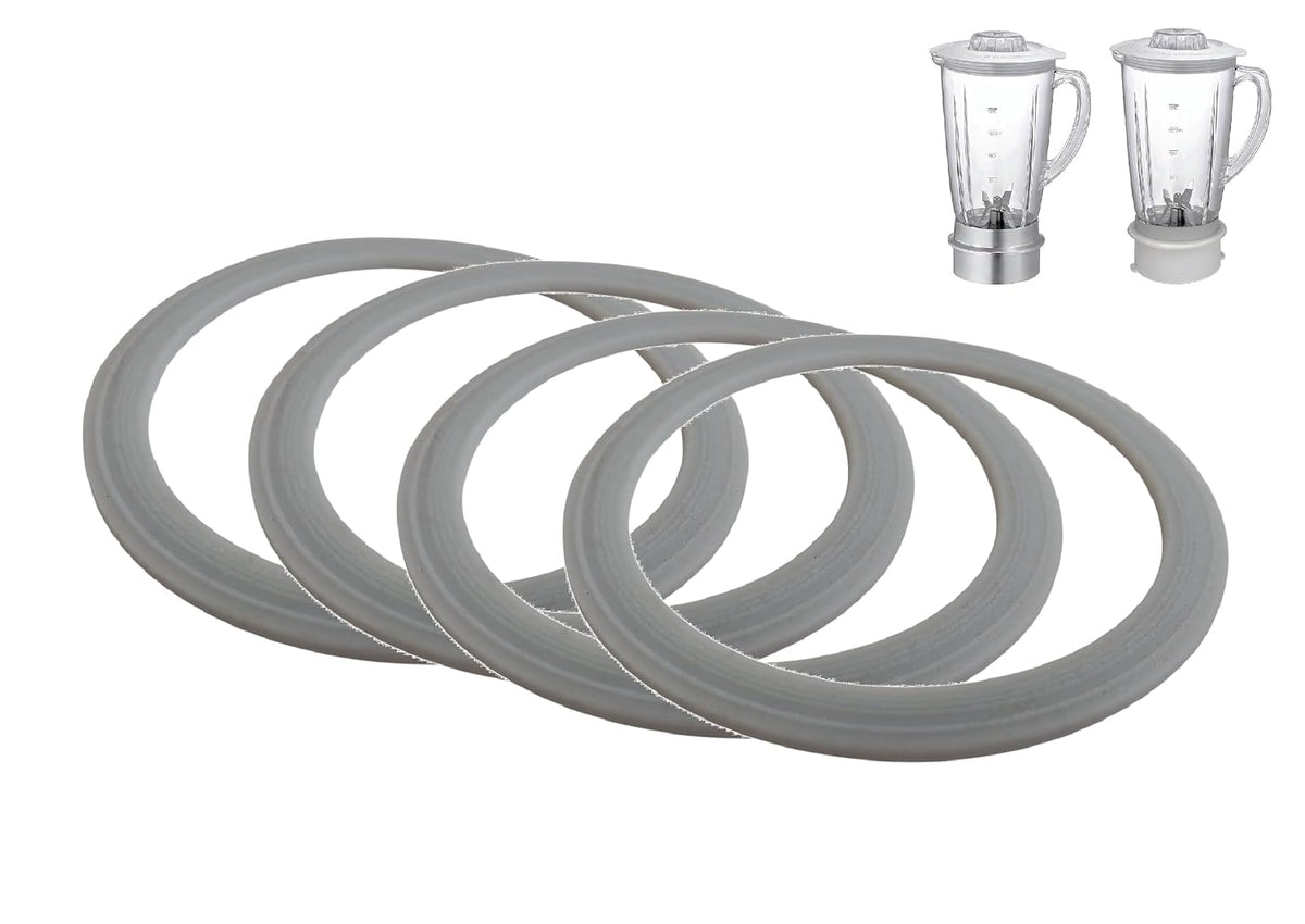 Juicer Jar Bush Plate Gasket - Pack of 4 | Compatible with Sujata Mixer Grinder