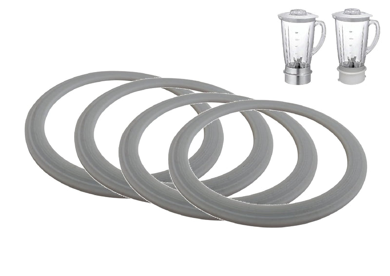 Juicer Jar Bush Plate Gasket - Pack of 4 | Compatible with Sujata Mixer Grinder