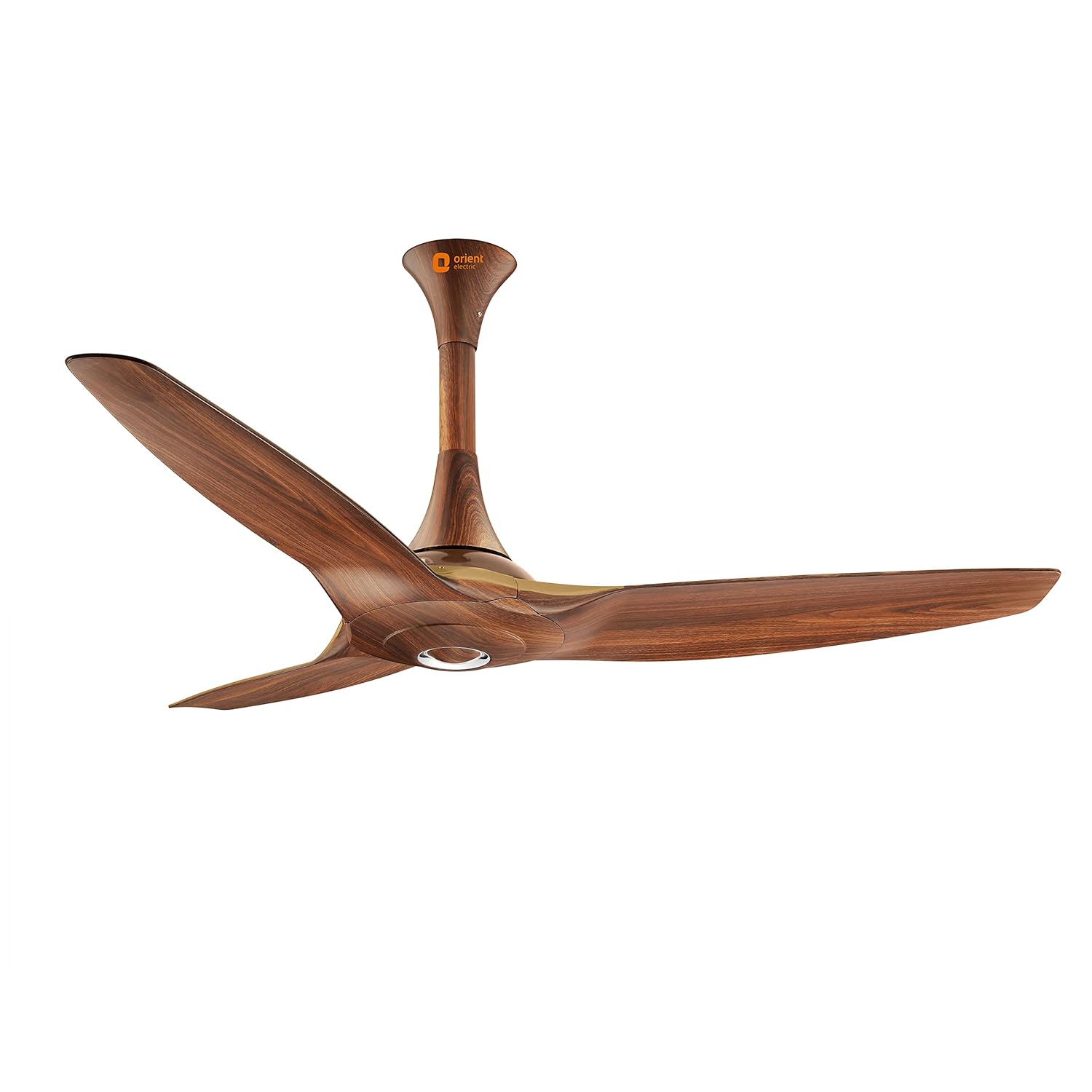 Orient Electric’s 1230 mm Aeroquiet ceiling fan| Best-in-class 18-pole motor| BEE 2 Star Rated Energy Efficient Fan | 100% Copper motor |Whisper-quiet operation | 2-year warranty | Wooden finish