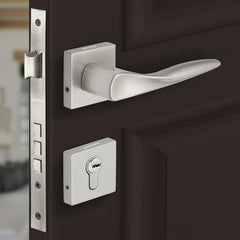 Plantex Premium Door Lock with 3 Years of Warranty/Main Door Lock Set for Home/Mortise Lock for Door (PT-002- Satin)-1