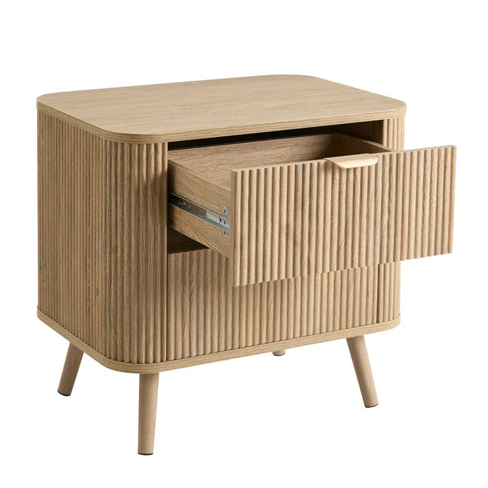 Selin 2 Drawer Bedside Table