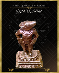 Varaha Panchaloha Bronze Icon - 2.5"