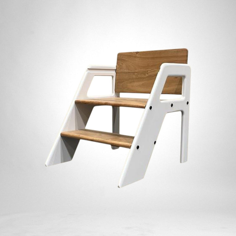 Kids 2 in 1 Step Stool and Chair