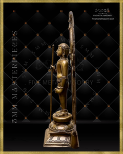 Dhandayudhapani Murugan Panchaloha Bronze Icon - 13" with arch - Masterpieces Collection