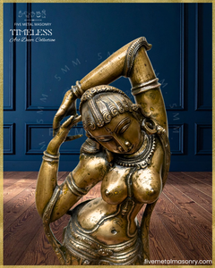 Apsara  Panchaloha Bronze Icon - 22"- Timeless Collection