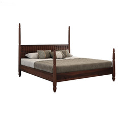 Victorian Style Solid Sheesham Wood Four Poster Bed