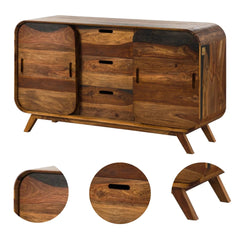 Marwar Solid Sheesham Wood Sideboard / Storage Cabinet