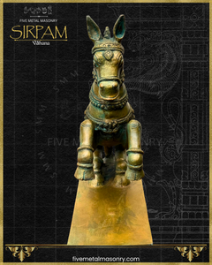 Asva:Horse Panchaloha Bronze Icon - 9" - Sirpam Collection