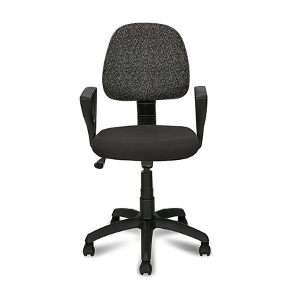 Nilkamal Soren Mid Back Cushion Office Chair (Black)