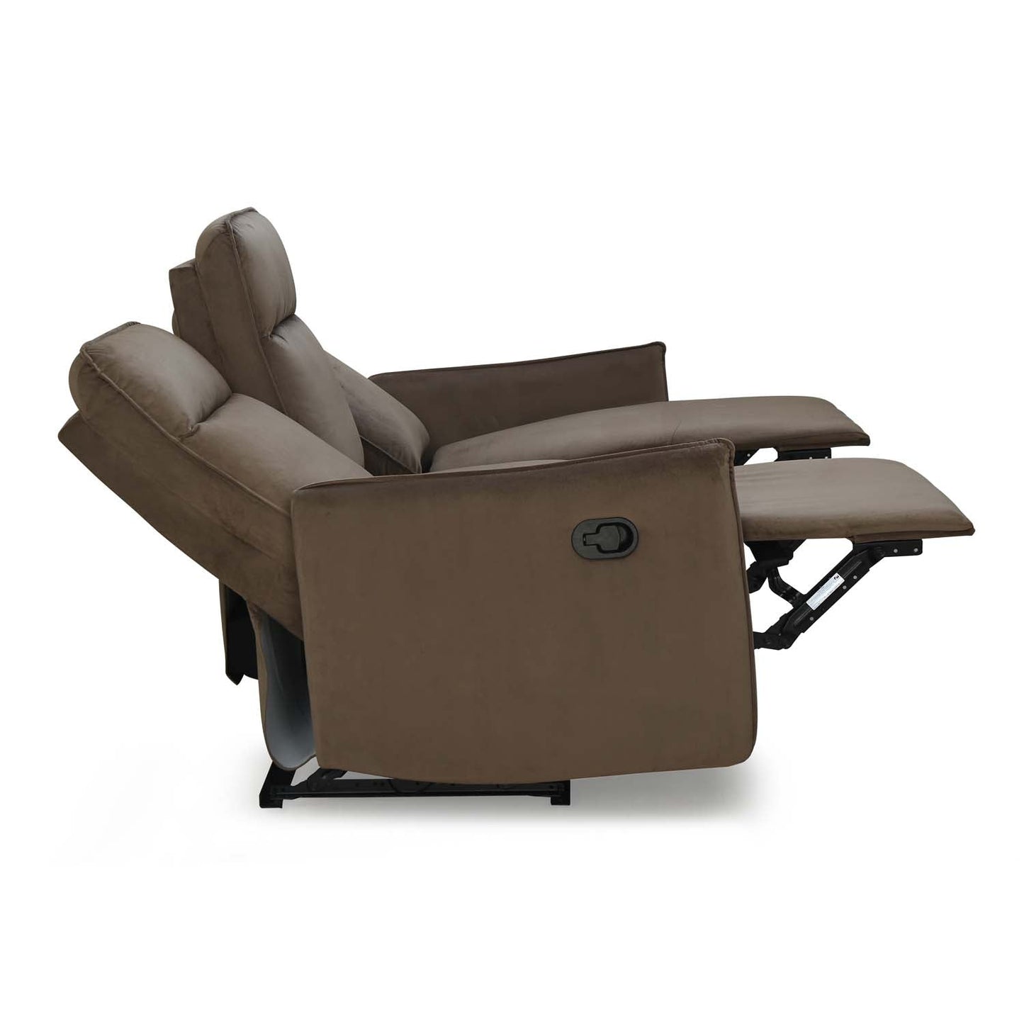 Nilkamal Carlton 3 Seater Manual Recliner (Light Brown)