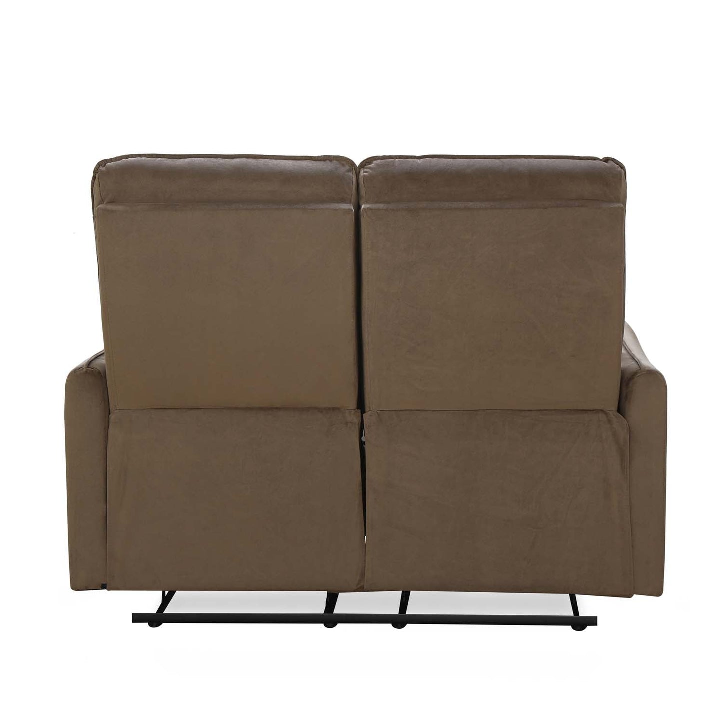 Nilkamal Carlton 2 Seater Manual Recliner (Light Brown)