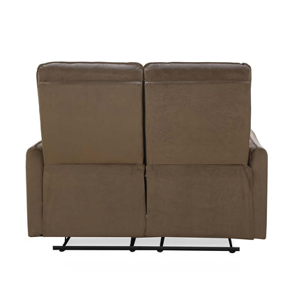 Nilkamal Carlton 2 Seater Manual Recliner (Light Brown)