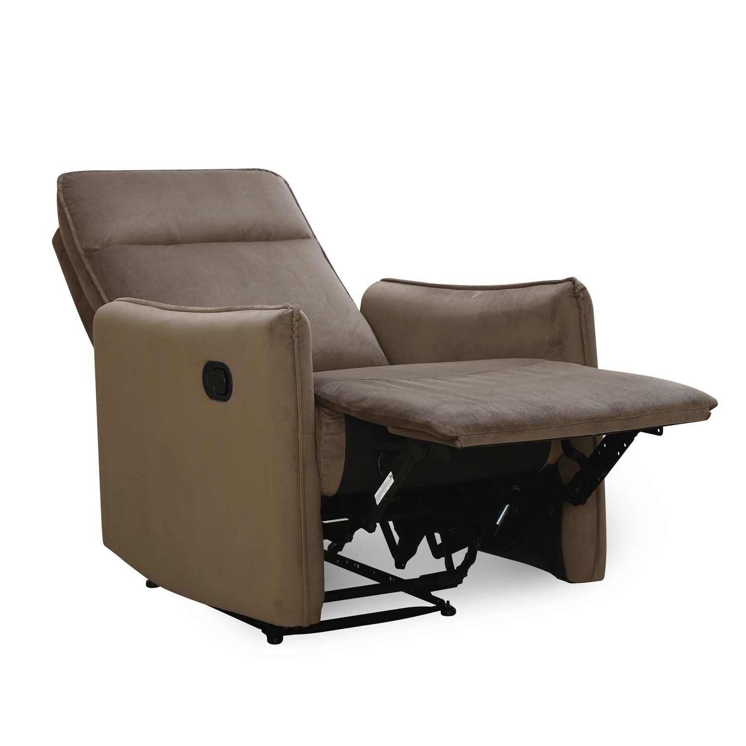 Nilkamal Carlton 1 Seater Manual Recliner (Light Brown)