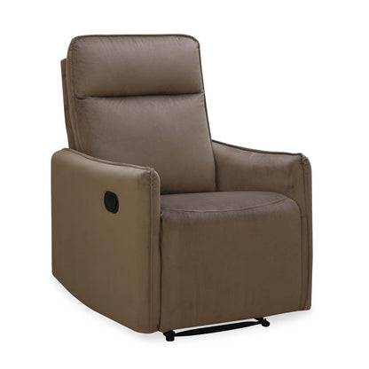 Nilkamal Carlton 1 Seater Manual Recliner (Light Brown)