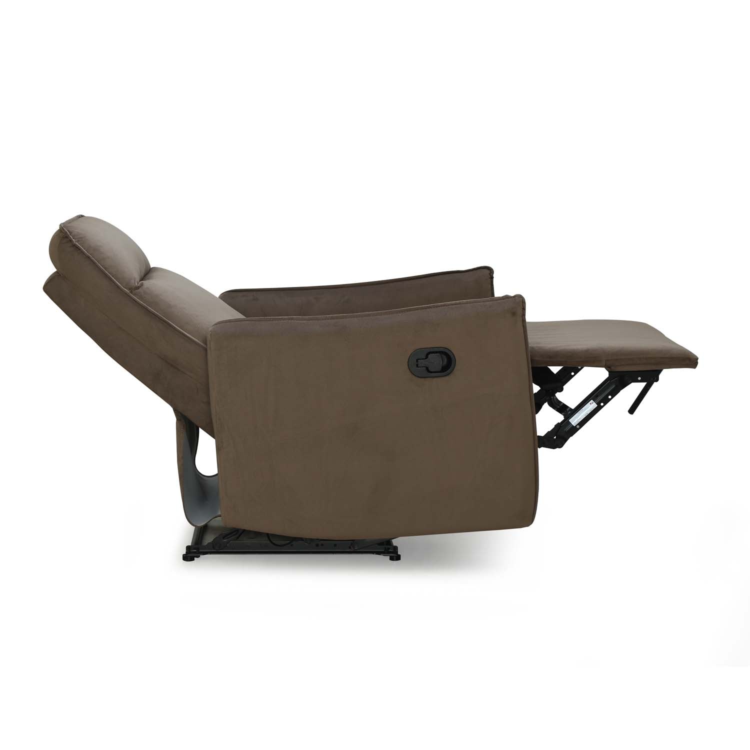 Nilkamal Carlton 1 Seater Manual Recliner (Light Brown)