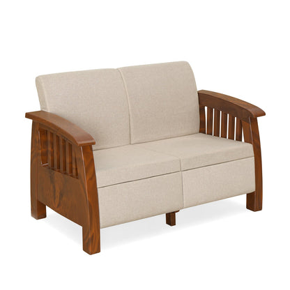 Nilkamal Aspire 3+2+1 Seater Plastic Sofa Set (Walnut)