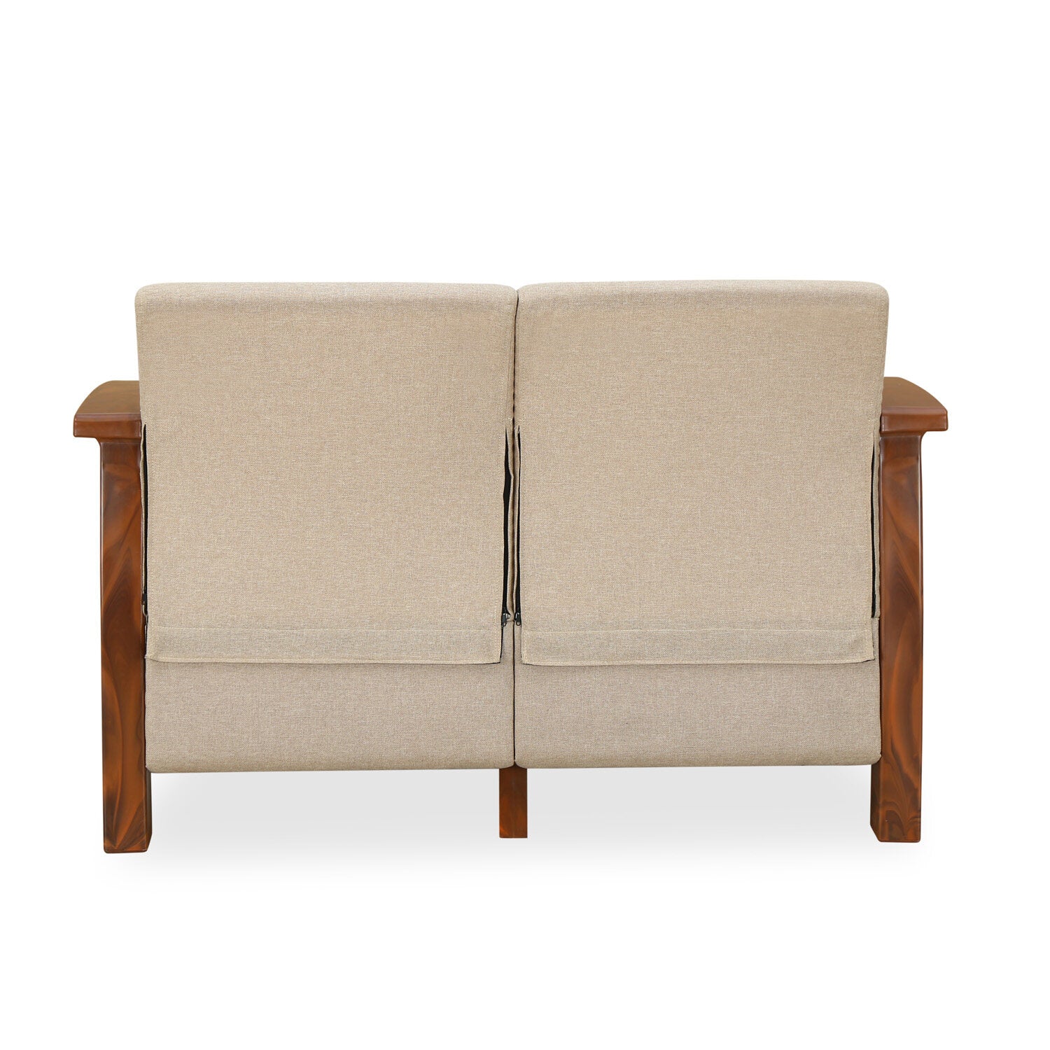 Nilkamal Aspire 3+2+1 Seater Plastic Sofa Set (Walnut)