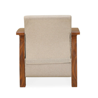 Nilkamal Aspire 3+2+1 Seater Plastic Sofa Set (Walnut)