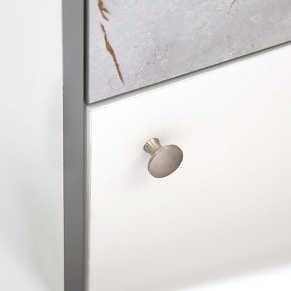 Nilkamal Marbito Dresser With Mirror (White)