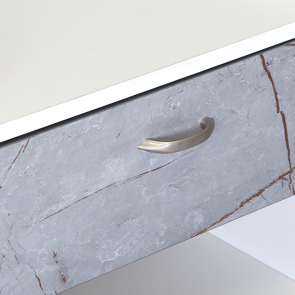 Nilkamal Marbito Dresser With Mirror (White)