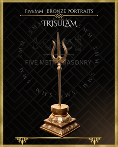 Trisula Panchaloha Bronze Icon - 10"