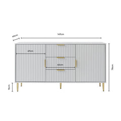 Velin Sideboard with Drawers