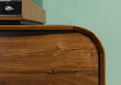 Mid-Century Sheesham Wood Sideboard / Media Console